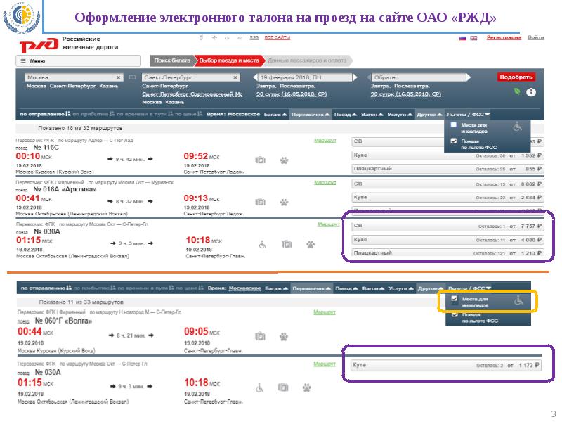 Что такое оформление билета по фсс на ржд