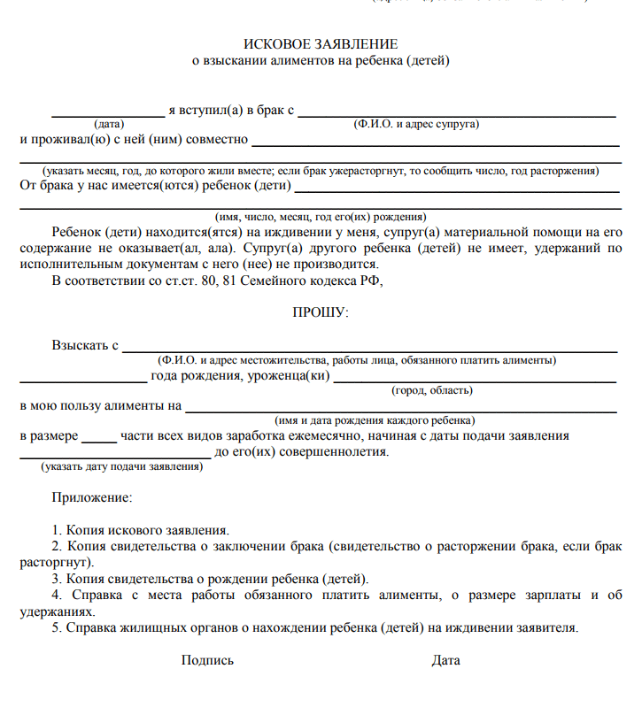 Исковое заявление или судебный приказ о взыскании алиментов - в чём же различия между этим порядком подачи на алименты?