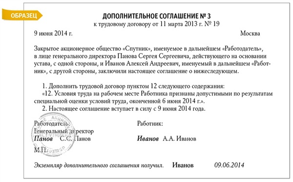 Компенсации работникам по результатам соут