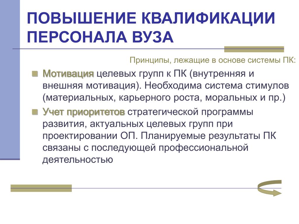 Направляем работника на получение дополнительного образования