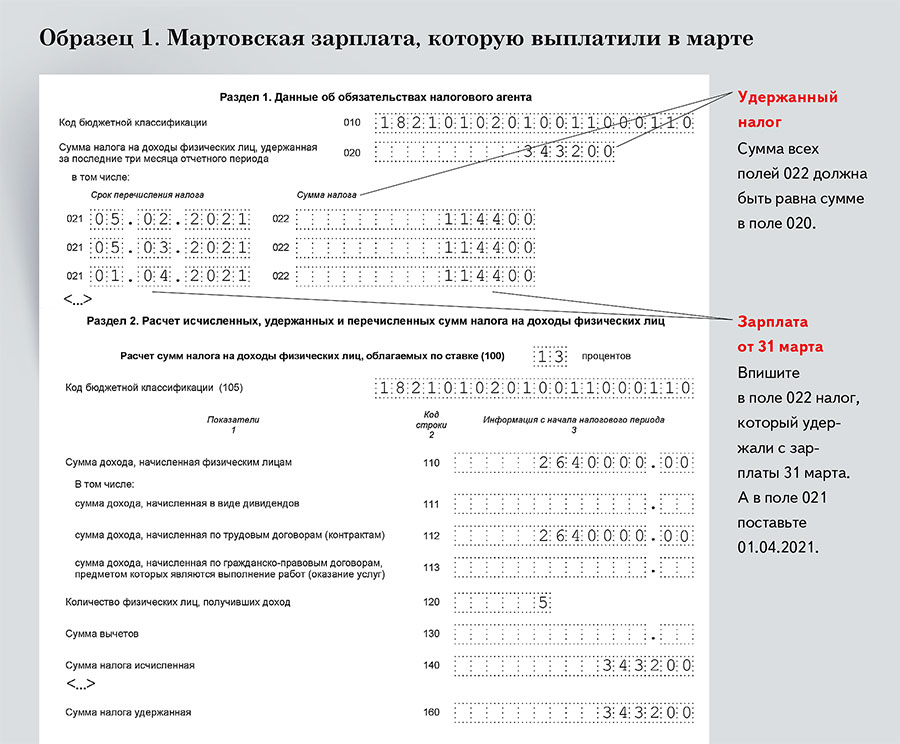 Обзор 6-ндфл. подготовка к сдаче отчета за 9 месяцев