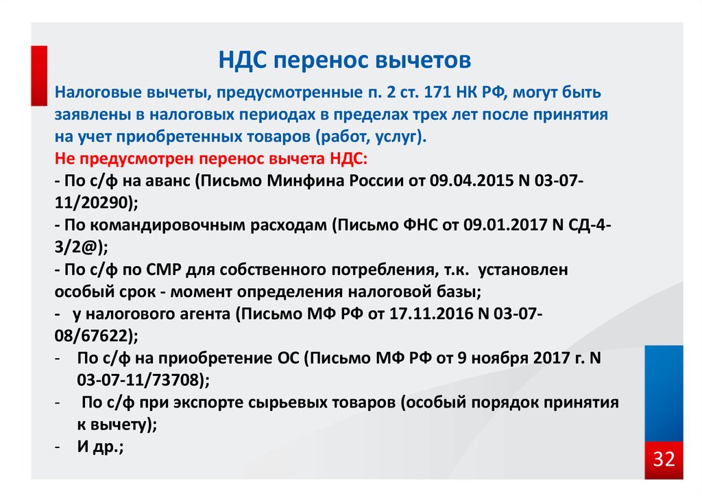 Как списать не принятый к вычету ндс. проводки, пример