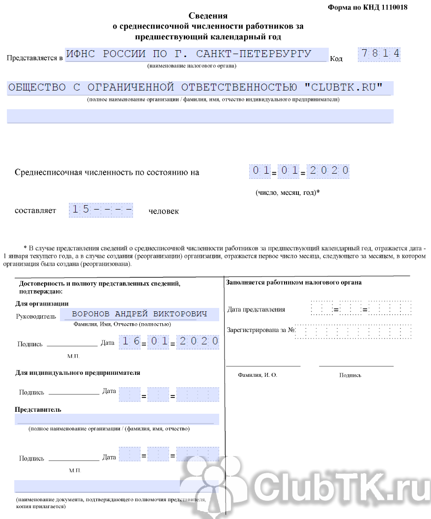 Формула и пример расчета среднесписочной численности работников в 2022 году