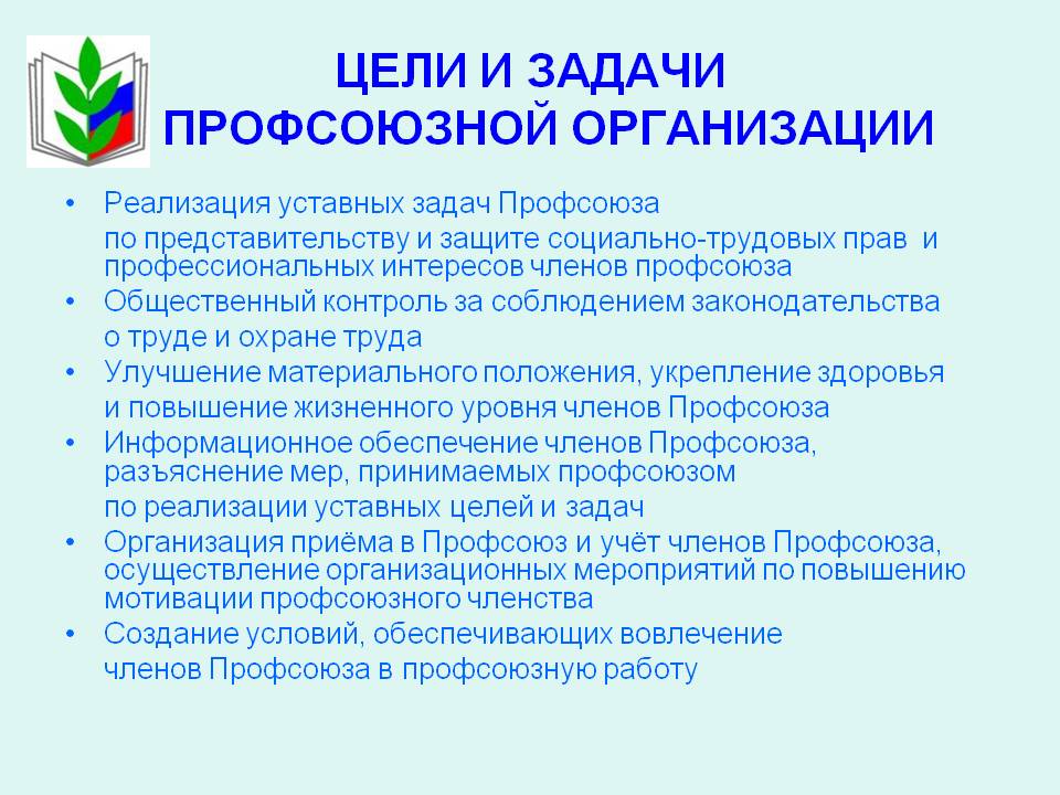Профессиональные союзы в трудовом праве