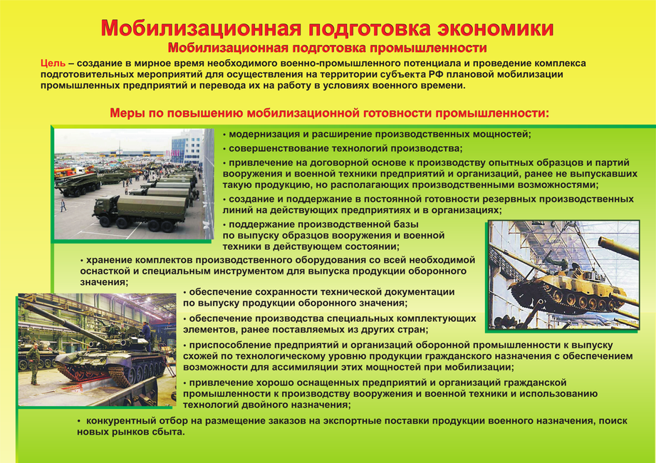 Что значит мобилизационная подготовка и мобилизации в России понятия Основы и какие мероприятия входят в содержание по статьям Закона номер 31 ФЗ Основные принципы