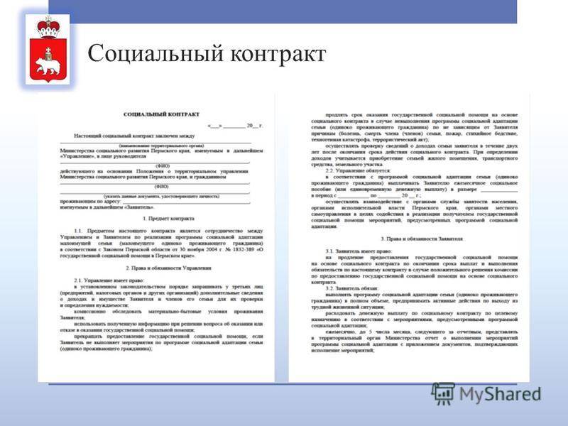 Как заключить соцконтракт с государством?