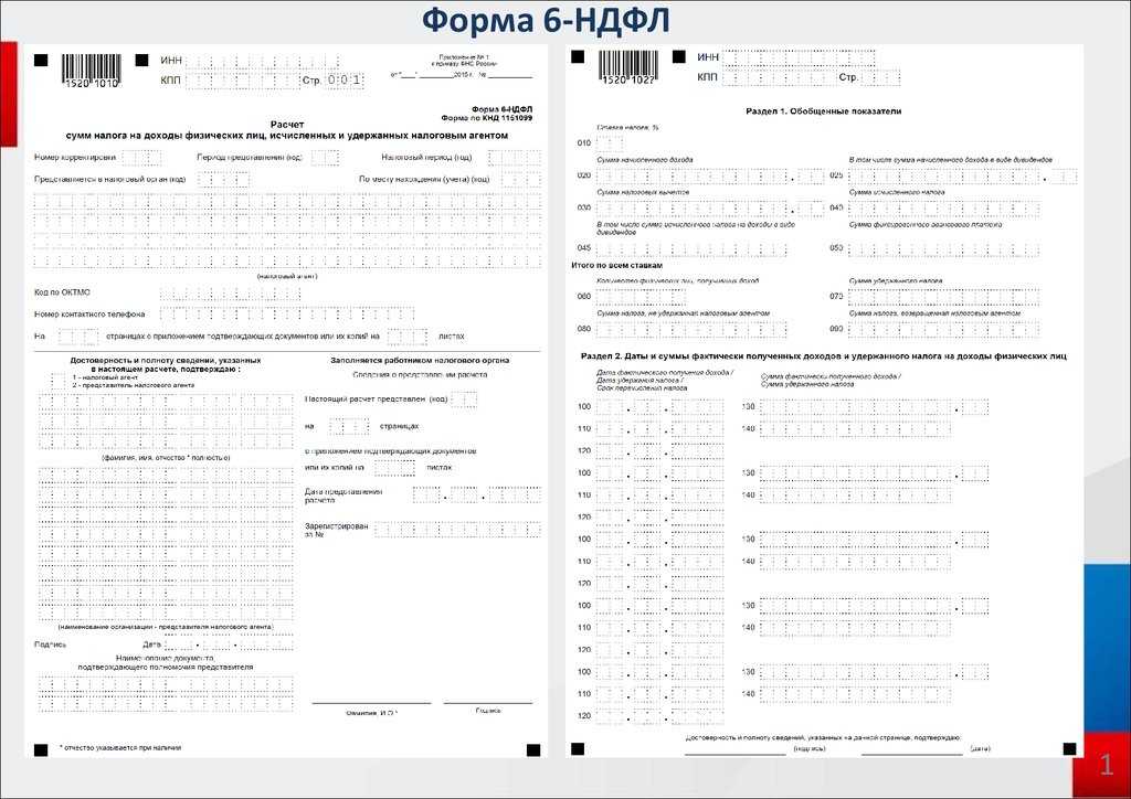 Порядок заполнения 6-ндфл в 2024 году и сроки сдачи декларации