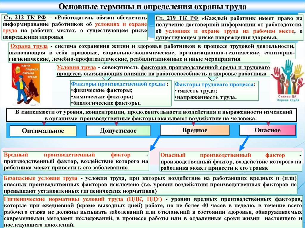 Какими правами наделены работники службы охраны труда?