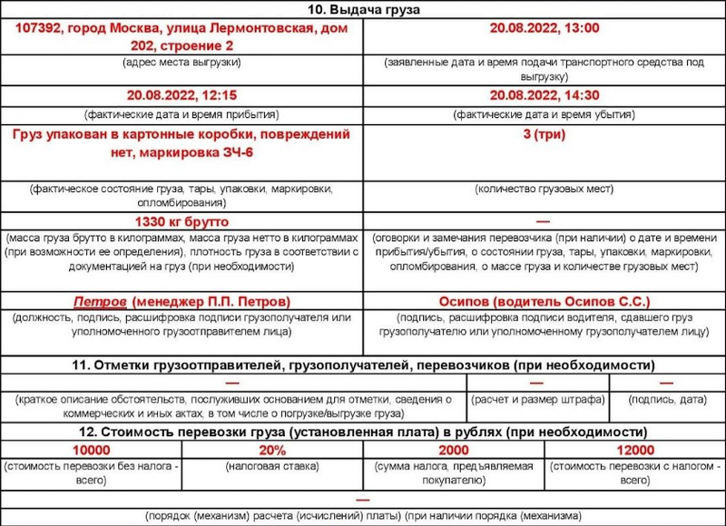 Для чего нужен упд и как его правильно заполнить