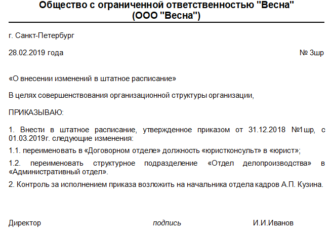 Сокращение должности в штатном расписании: что нужно знать, общие положения и подробный разбор всех нюансов