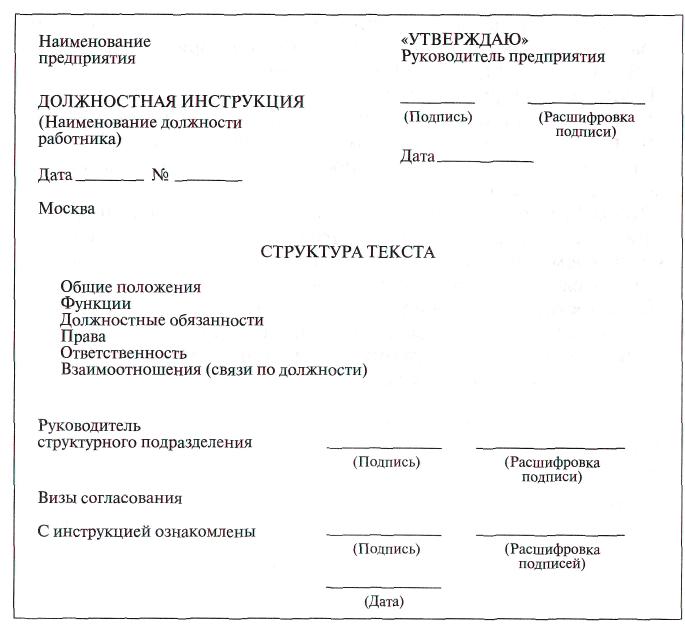 Должностная инструкция начальника юридического отдела скачать образец бесплатно