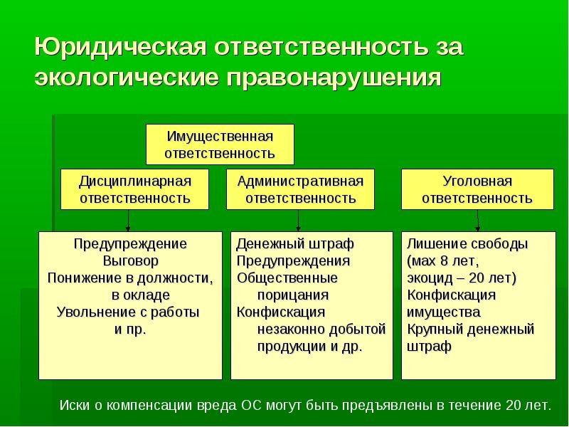 Материальная ответственность — самостоятельный вид юридической ответственности