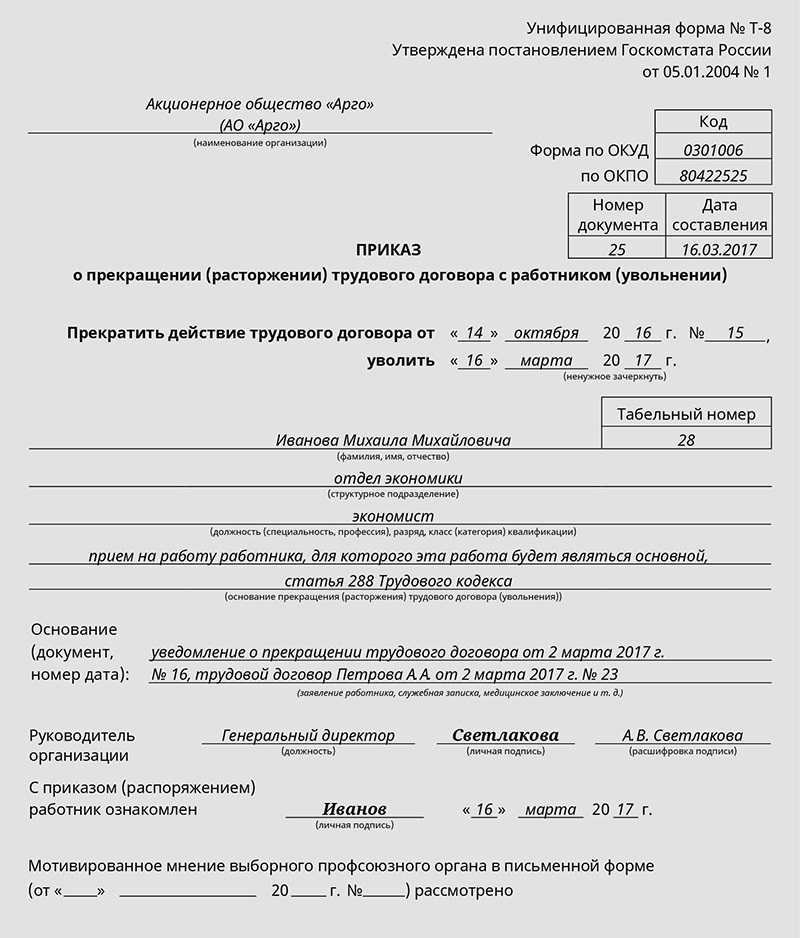 Важные правила отмены приказа об увольнении – образцы распоряжения об аннулировании по различным причинам приказ об отмене приказа об увольнении: образец в связи с отзывом заявления по собственному желанию, по причине больничного