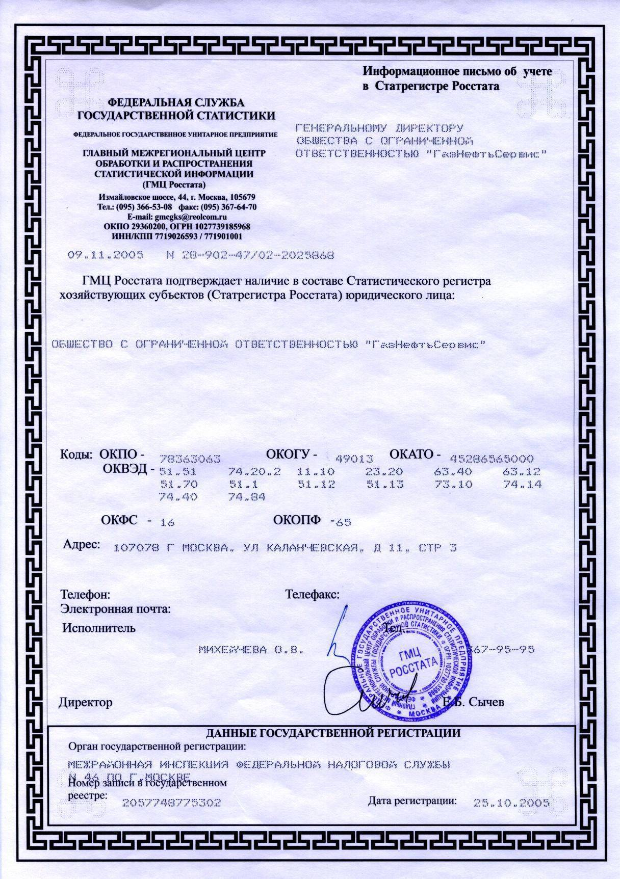 Коды росстат онлайн: как получить, уведомление из статистики