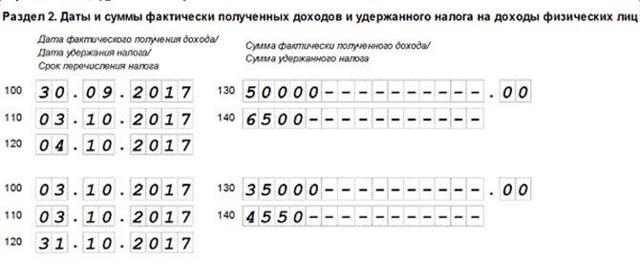 Раздел 2 :: отчетность по налогу на доходы физических лиц