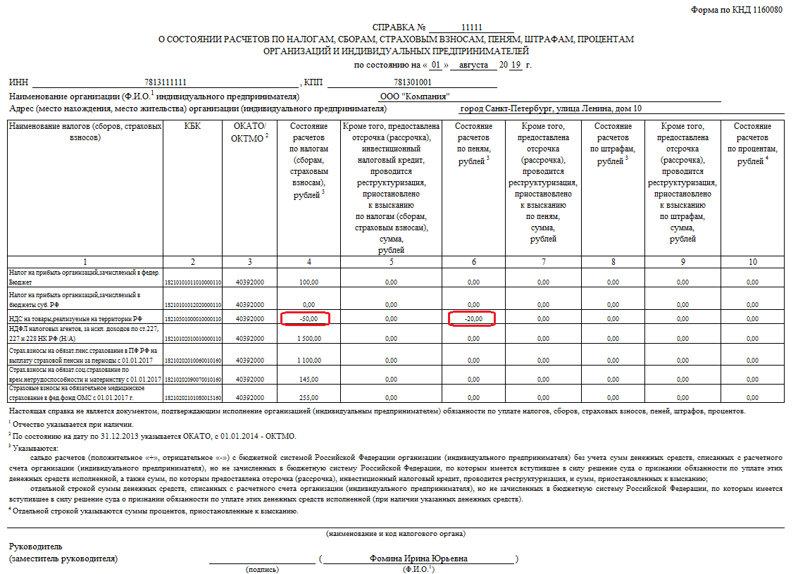 Справка об отсутствии задолженности - где и как получить?